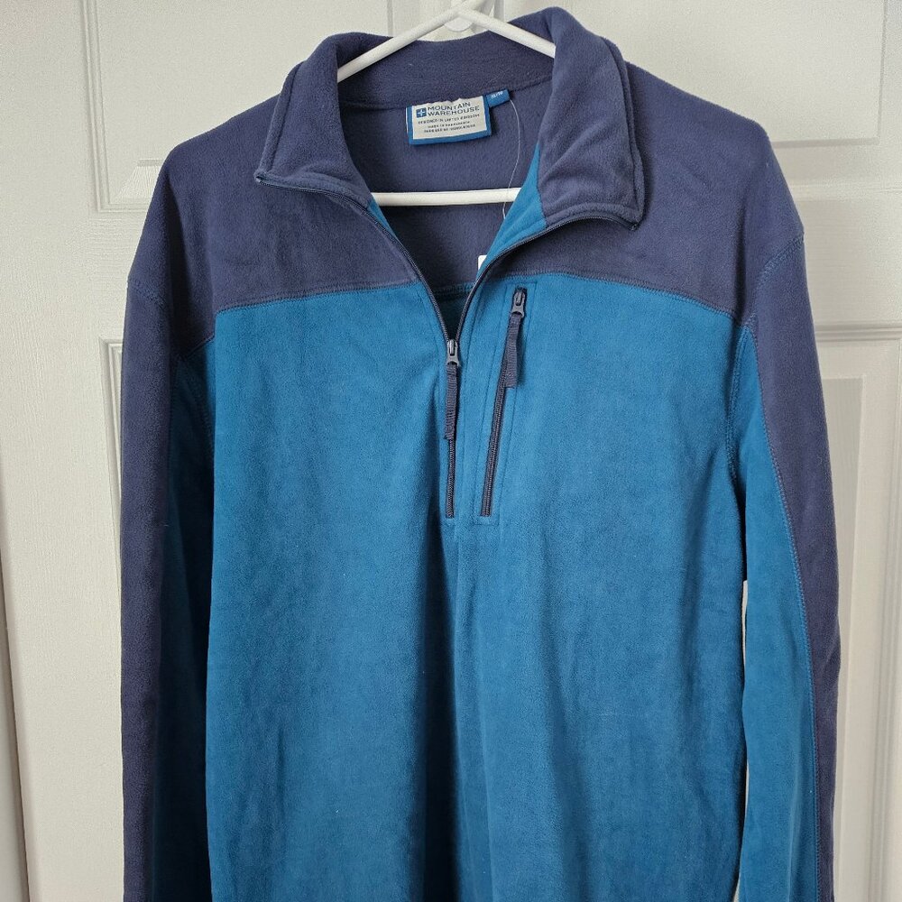 New - Men's Zip Neck  Fleece  - Size XL